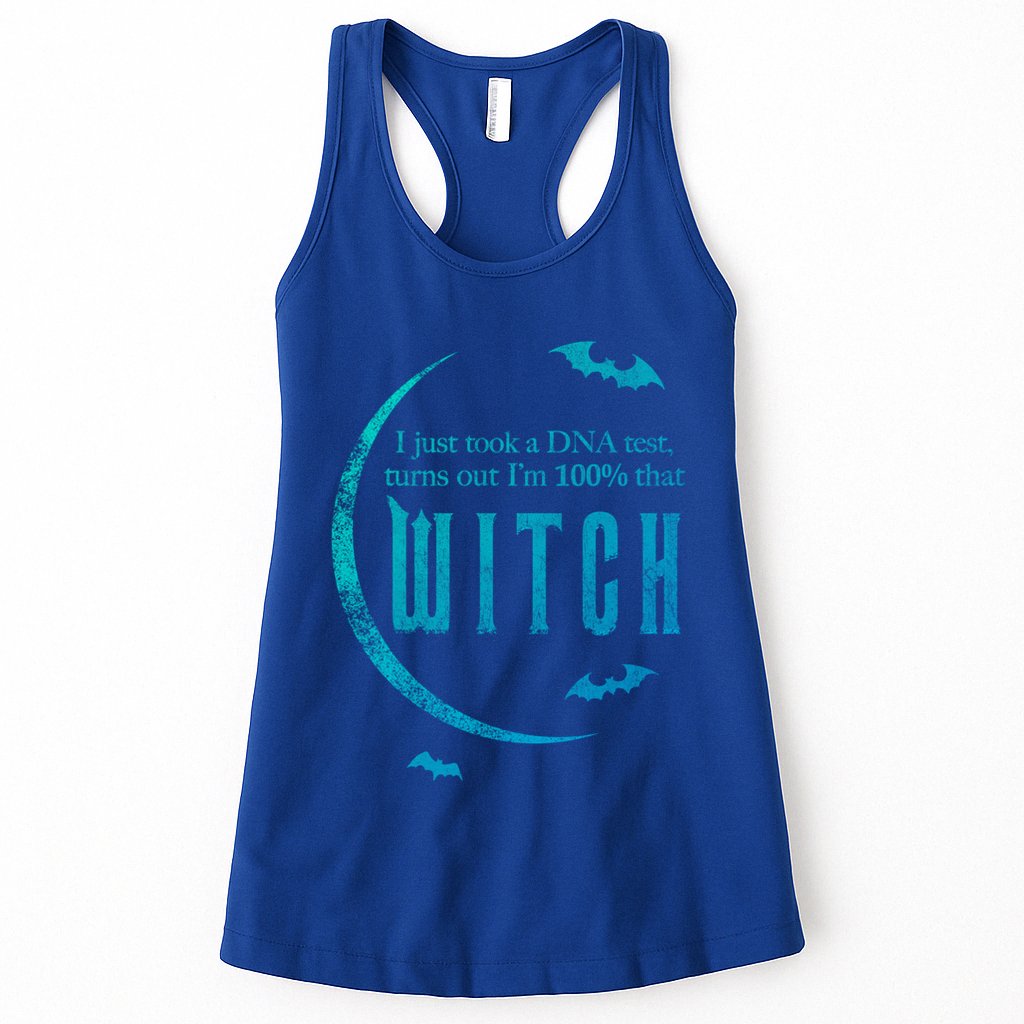 Dna Test 100% That Witch Gift Womens Tank Top
