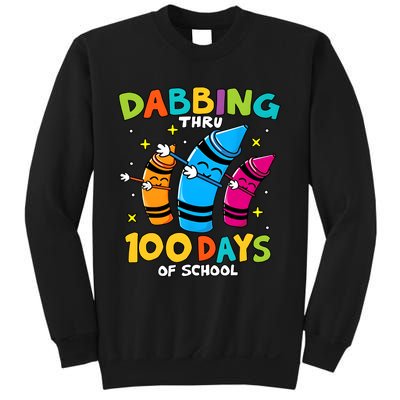 Dabbing Thru 100 Days Of School Sweatshirt