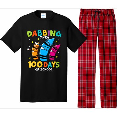 Dabbing Thru 100 Days Of School Pajama Set