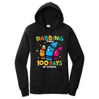 Dabbing Thru 100 Days Of School Women's Pullover Hoodie