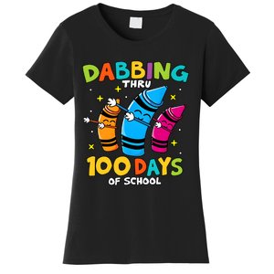 Dabbing Thru 100 Days Of School Women's T-Shirt