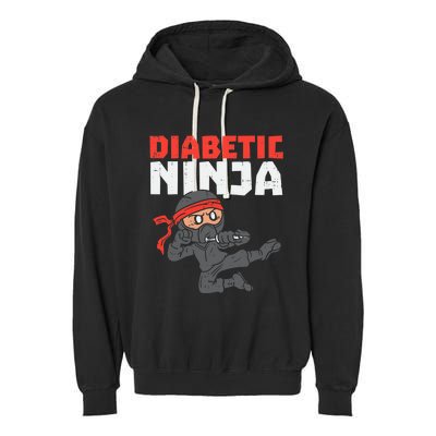 Dieabetics Type 1 Diabetes Awareness Diabetic Garment-Dyed Fleece Hoodie