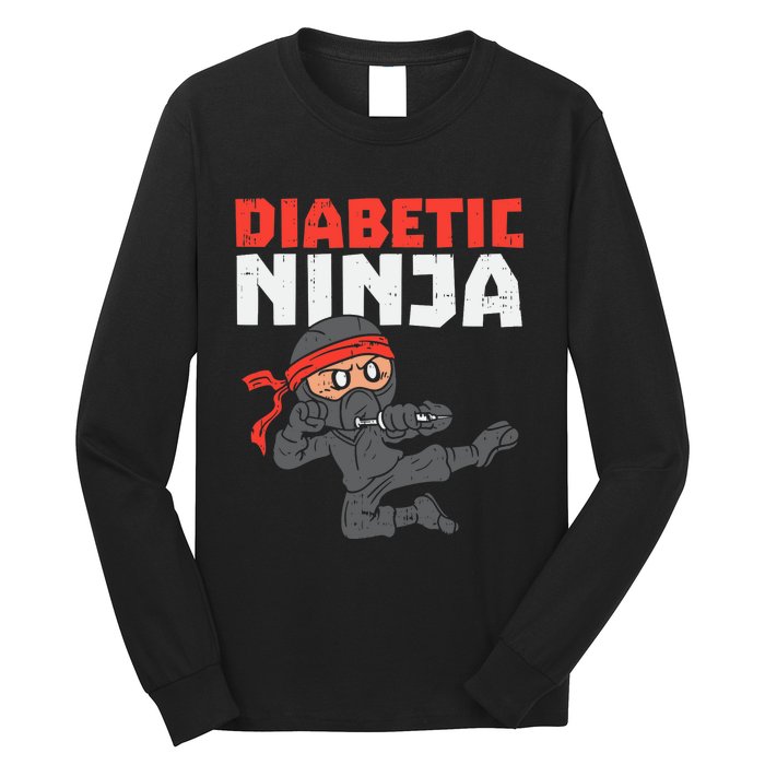 Dieabetics Type 1 Diabetes Awareness Diabetic Long Sleeve Shirt