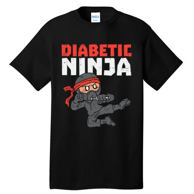 Dieabetics Type 1 Diabetes Awareness Diabetic Tall T-Shirt