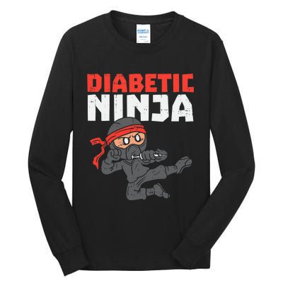 Dieabetics Type 1 Diabetes Awareness Diabetic Tall Long Sleeve T-Shirt