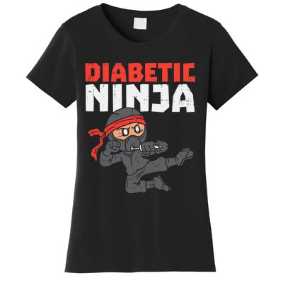 Dieabetics Type 1 Diabetes Awareness Diabetic Women's T-Shirt