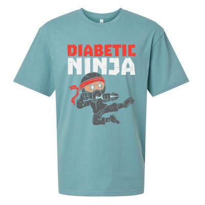 Dieabetics Type 1 Diabetes Awareness Diabetic Sueded Cloud Jersey T-Shirt