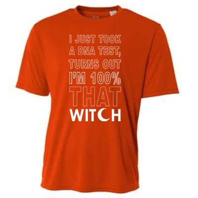 Dna Test 100% That Witch Meaningful Gift Cooling Performance Crew T-Shirt