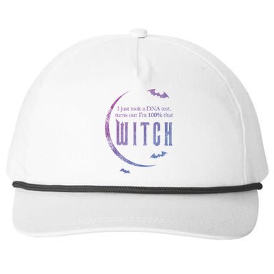 Dna Test 100% That Witch Gift Snapback Five-Panel Rope Hat