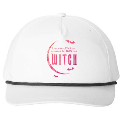 Dna Test 100% That Witch Gift Snapback Five-Panel Rope Hat