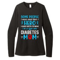 Diabetes Type 1 Survivor Mom  T1 Diabetes Awareness Womens CVC Long Sleeve Shirt