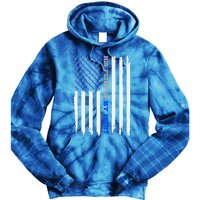 Diabetes Type 1 American Flag His Fight Is My Fight Gift Tie Dye Hoodie