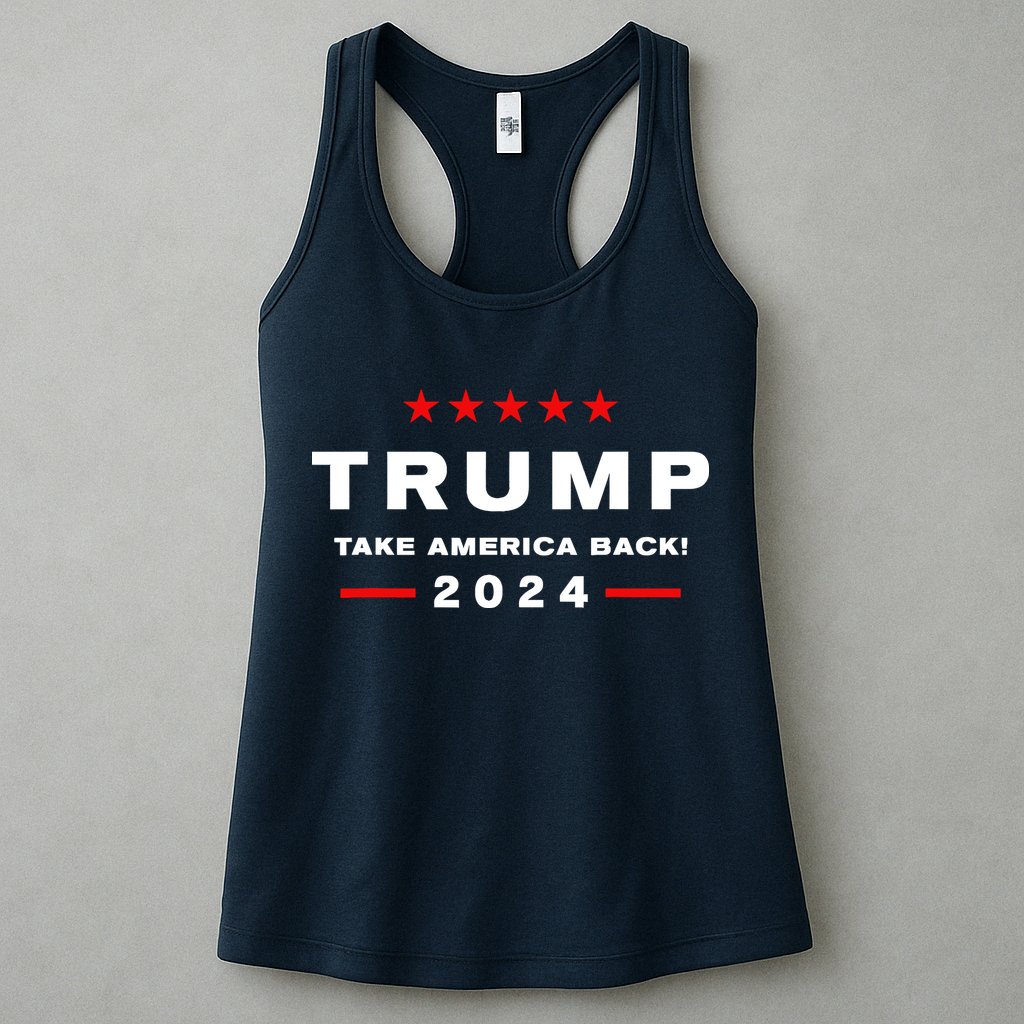 Donald Trump 2024 Take America Back Election The Return Womens Tank Top