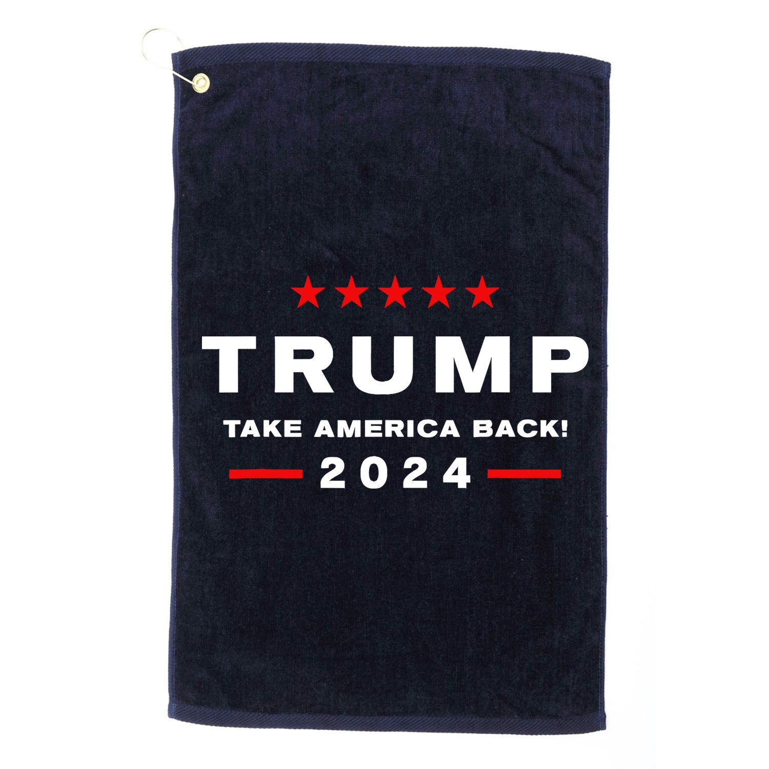 Donald Trump 2024 Take America Back Election The Return Golf Towel
