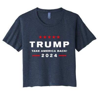 Donald Trump 2024 Take America Back Election The Return Crop Top