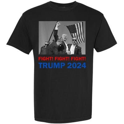 Donald Trump 2024 Fight Fight Fight Donald Trump Fist Pump Garment-Dyed Heavyweight T-Shirt