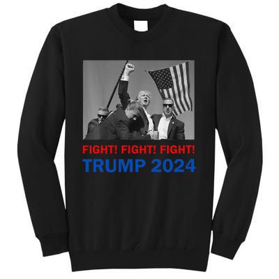 Donald Trump 2024 Fight Fight Fight Donald Trump Fist Pump Sweatshirt