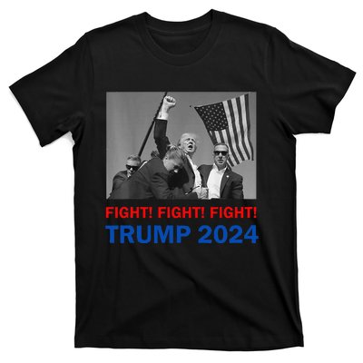 Donald Trump 2024 Fight Fight Fight Donald Trump Fist Pump T-Shirt