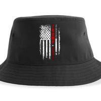 Donald Trump 2024 Take America Back American Flag Sustainable Bucket Hat