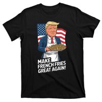 Donald Trump 2024 French Fry Make French Fries Great Again 2024 Magadonalds T-Shirt