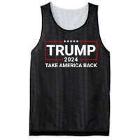 Donald Trump 2024 Take America Back Election The Return Mesh Reversible Basketball Jersey Tank