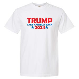 Donald Trump 2024 Take America Back Donald Trump 2024 Garment-Dyed Heavyweight T-Shirt