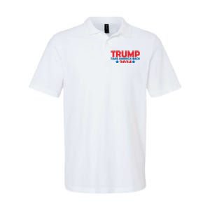 Donald Trump 2024 Take America Back Donald Trump 2024 Softstyle Adult Sport Polo