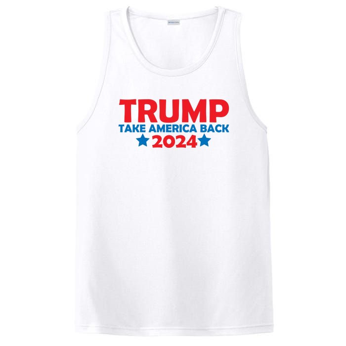 Donald Trump 2024 Take America Back Donald Trump 2024 PosiCharge Competitor Tank