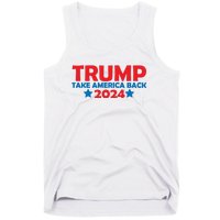 Donald Trump 2024 Take America Back Donald Trump 2024 Tank Top