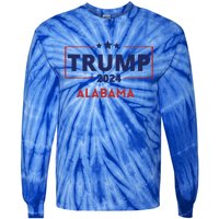 Donald Trump 2024 Alabama Take America Back Election Great Gift Tie-Dye Long Sleeve Shirt