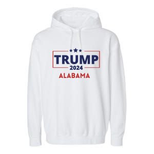 Donald Trump 2024 Alabama Take America Back Election Great Gift Garment-Dyed Fleece Hoodie