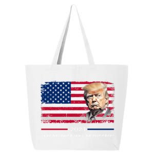 Donald Trump 2024 My Revenge Will Be Success Us Reelection Great Gift 25L Jumbo Tote