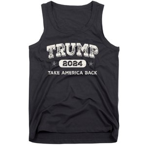 Donald Trump 2024 Take America Back Election The Return Tank Top