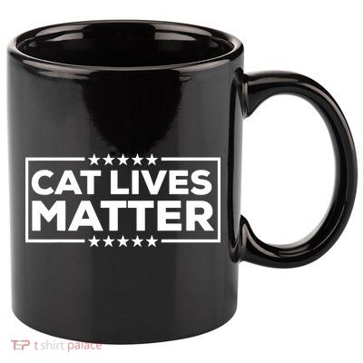 Donald Trump 2024 Cats Cat Lives Matter Trump 11oz C Handle Ceramic Mug