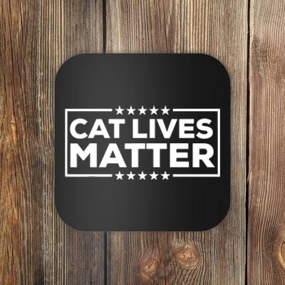 Donald Trump 2024 Cats Cat Lives Matter Trump Coaster