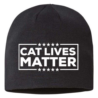 Donald Trump 2024 Cats Cat Lives Matter Trump Sustainable Beanie