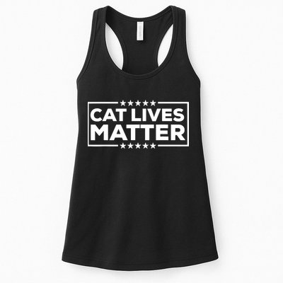 Donald Trump 2024 Cats Cat Lives Matter Trump Womens Tank Top