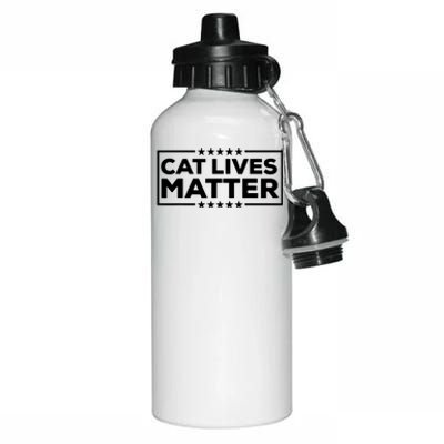 Donald Trump 2024 Cats Cat Lives Matter Trump Aluminum Water Bottle