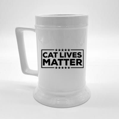 Donald Trump 2024 Cats Cat Lives Matter Trump Beer Stein