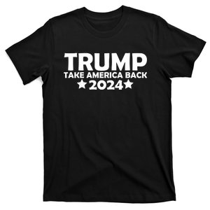 Donald Trump 2024 Take America Back Donald Trump 2024 T-Shirt