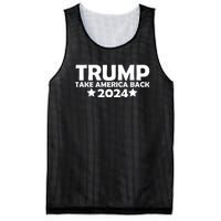 Donald Trump 2024 Take America Back Donald Trump 2024 Mesh Reversible Basketball Jersey Tank