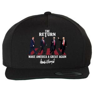 Donald Trump 2024 Take America Back Election The Return Wool Snapback Cap