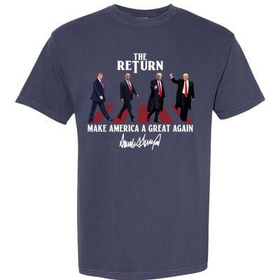 Donald Trump 2024 Take America Back Election The Return Garment-Dyed Heavyweight T-Shirt