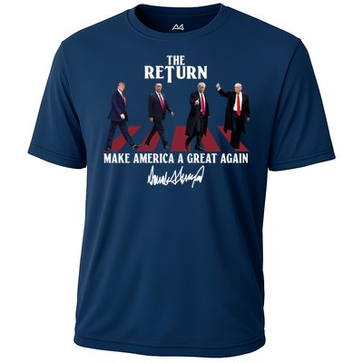 Donald Trump 2024 Take America Back Election The Return Cooling Performance Crew T-Shirt