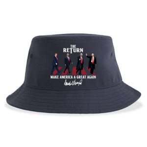 Donald Trump 2024 Take America Back Election The Return Sustainable Bucket Hat