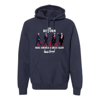 Donald Trump 2024 Take America Back Election The Return Premium Hoodie