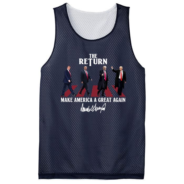 Donald Trump 2024 Take America Back Election The Return Mesh Reversible Basketball Jersey Tank