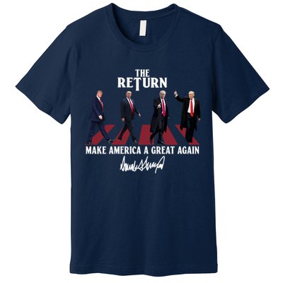 Donald Trump 2024 Take America Back Election The Return Premium T-Shirt