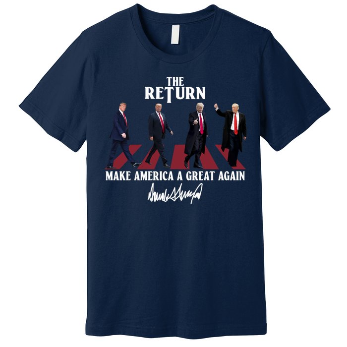 Donald Trump 2024 Take America Back Election The Return Premium T-Shirt