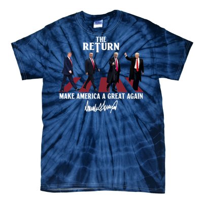 Donald Trump 2024 Take America Back Election The Return Tie-Dye T-Shirt